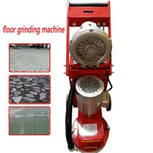 Small floor grinding machine concrete floor grinder polisher vacuuming grinding machine adjustable grinding depth 380V 