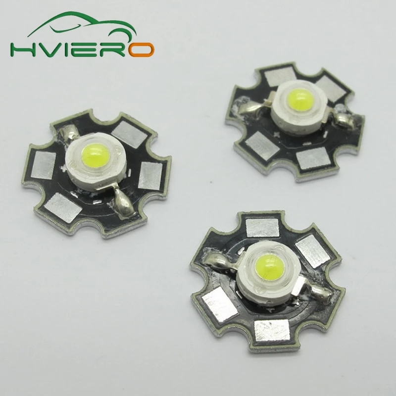 10Pcs 3W High Power Chip white Red Blue Green light bead