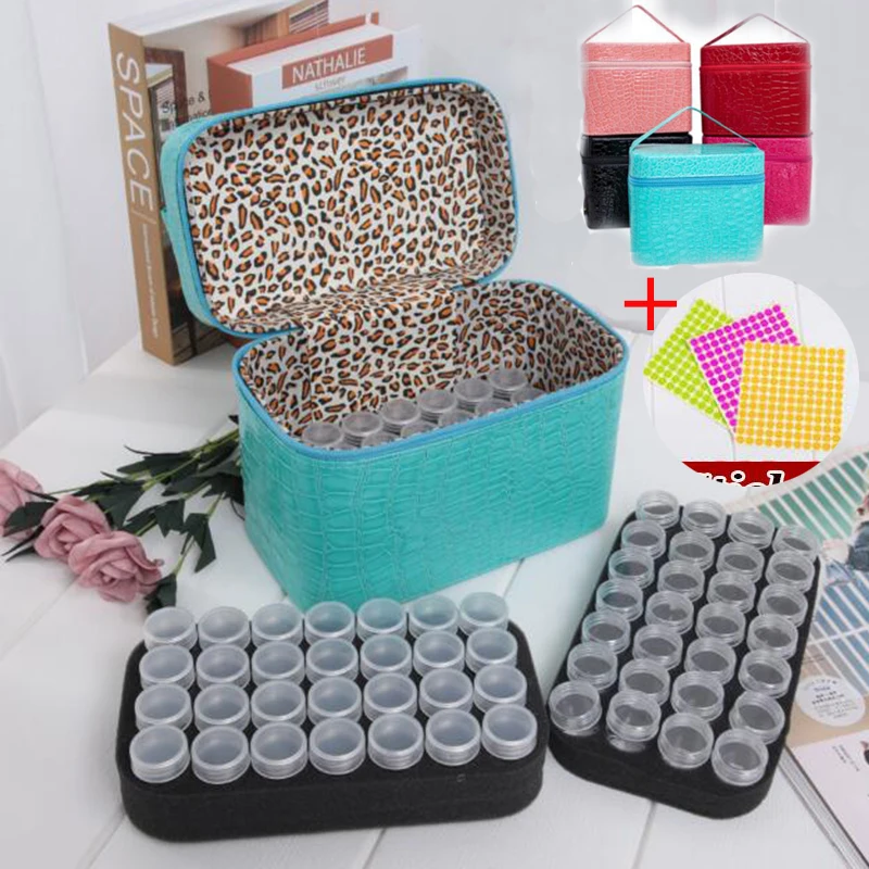 

Stone Storage Accessory 84 Grids Storage Boxes Display Box Diamond Painting Cross Stitch Resin Rhinestone Beads Container