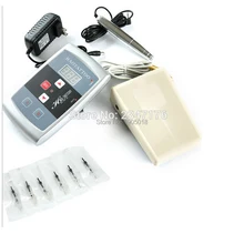 Высокое качество 1 комплект профессиональный цифровой постоянный макияж татуировки Комплект бровей/губ/Подводка для глаз ручка для тату 1RL/3RL/5RL иглы