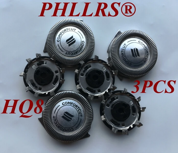 3 шт. старое лезвие бритвы HQ8 Сменная головка для PHILIPS бритва HQ7120 HQ7290 HQ7310 HQ7320 HQ7325