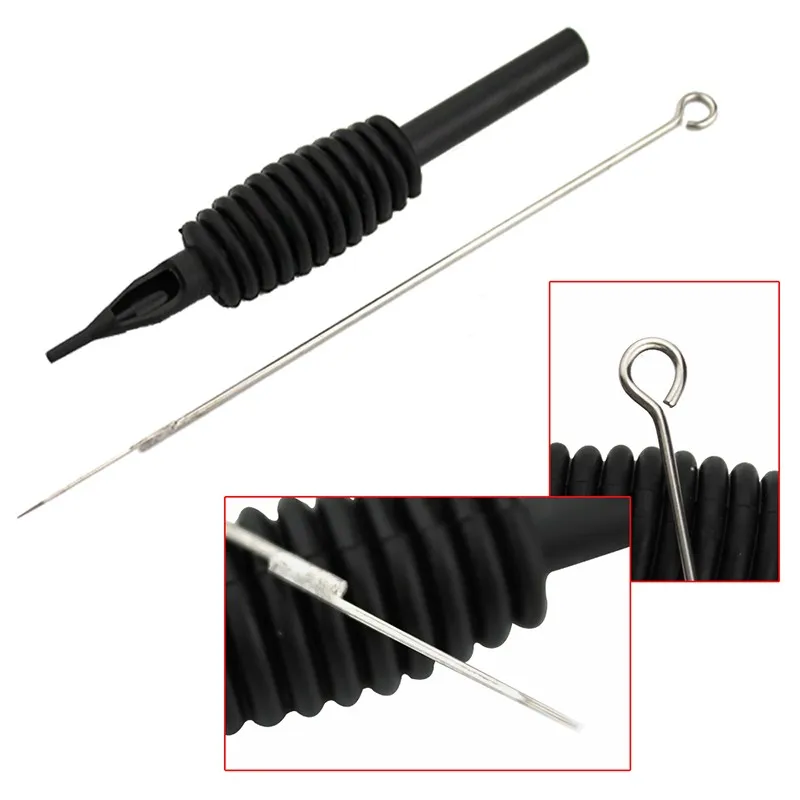 10pcs Tattoo Grip 5/7/9/11/13/15M1 Sterile Disposable Nozzle Needle Tip Tube Permanent Makeup Supplies 19mm|Тату-держатели| |