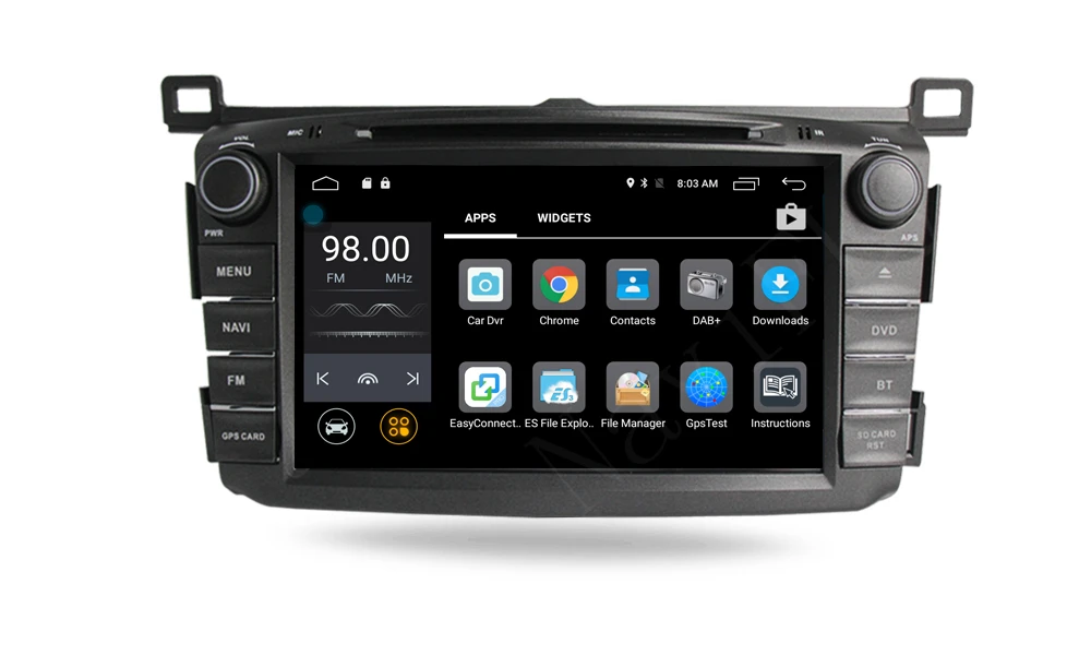 Best Free shipping! 8"2din android 7.1 car dvd player for TOYOTA RAV-4 RAV4 2013-2015 support GPS navigation 4G SIM wifi bluetooth 10