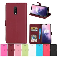 For OnePlus 7 Pro Wallet Phone Case for OnePlus 7 Pro Cases for OnePlus 6T Flip Leather Cover Case Capa Etui Coque Fundas