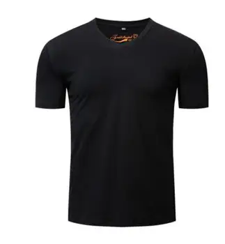 

Solid Color Male Leisure Short Sleeves T-Shirt Summer Casual Cotton Male Tops And Tees Mens Europe Size M/3Xl T-Shirt J2534