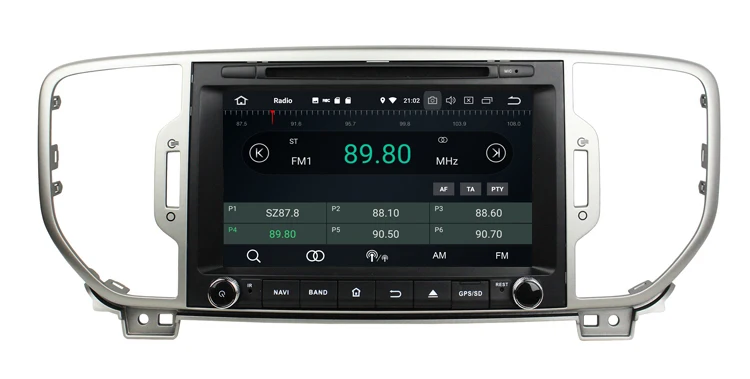 Excellent 8" Octa core Android 8.0 car dvd gps for kia Sportage 2016 navigation dvd player car radio audio video player 2 din gps 27