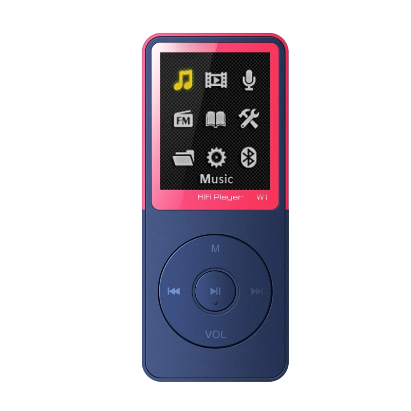IQQ HIFI MP3 музыкальный плеер W1 динамики USB FM 8 GB Reproductor mp3 портативное радио Поддержка