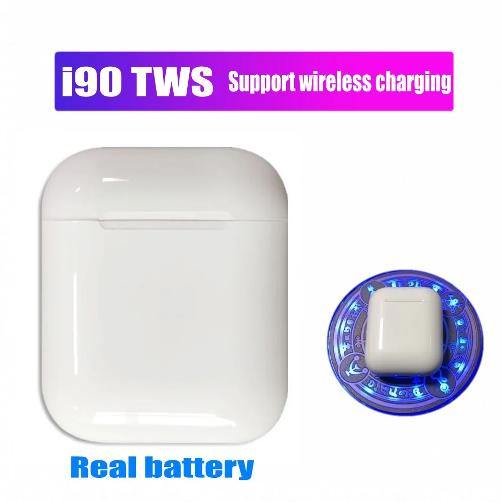 

Original i90 TWS 1:1 size Bluetooth 5.0 6D bass earphones for all smart phone PK W1 Pk i10 i20 i30 i15 i50 i60 i80 i100 i200 TWS