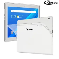 Qosea для lenovo Tab 4 10 TB-X304F защитный чехол прозрачный силиконовый планшетный ПК для Tab4 TB-X304N мягкая Вернуться ТПУ Капа крышка