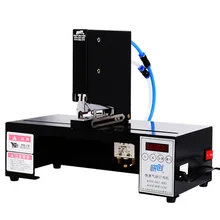 Автоматический одноголовый степлер Быстрый пневматический степлер скоросшиватель для бумаг связывающая машина с педалью 180 раз/мин 220 В/110 В 1 шт