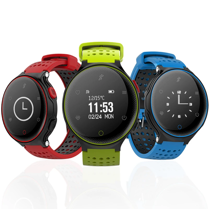 

Smart Bracelet Watch for Windows Phone Sport Waterproof IP68 Long Standby Swimming X2 Wearable Fitness Tracker 0.96" Display