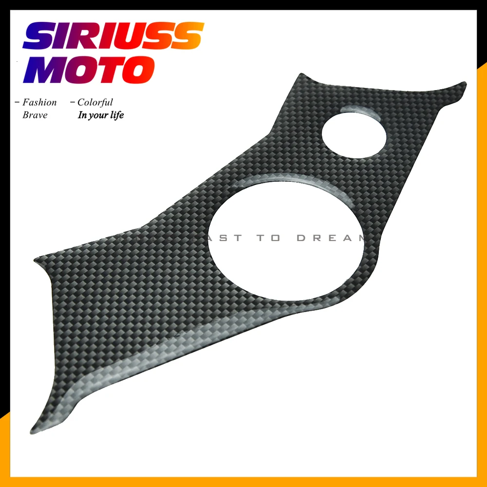 

Motorcycle Carbon Fiber Pattern Top Triple Clamp Yoke Sticker case for YAMAHA YZF600 R6 2003 2004 2005