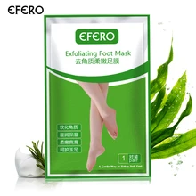 EFERO отшелушивающая маска для ног носки для педикюра носки для ног пилинг для ног маска для ног Уход за здоровьем Уход за ногами увлажняющая маска для ног 2 упаковки