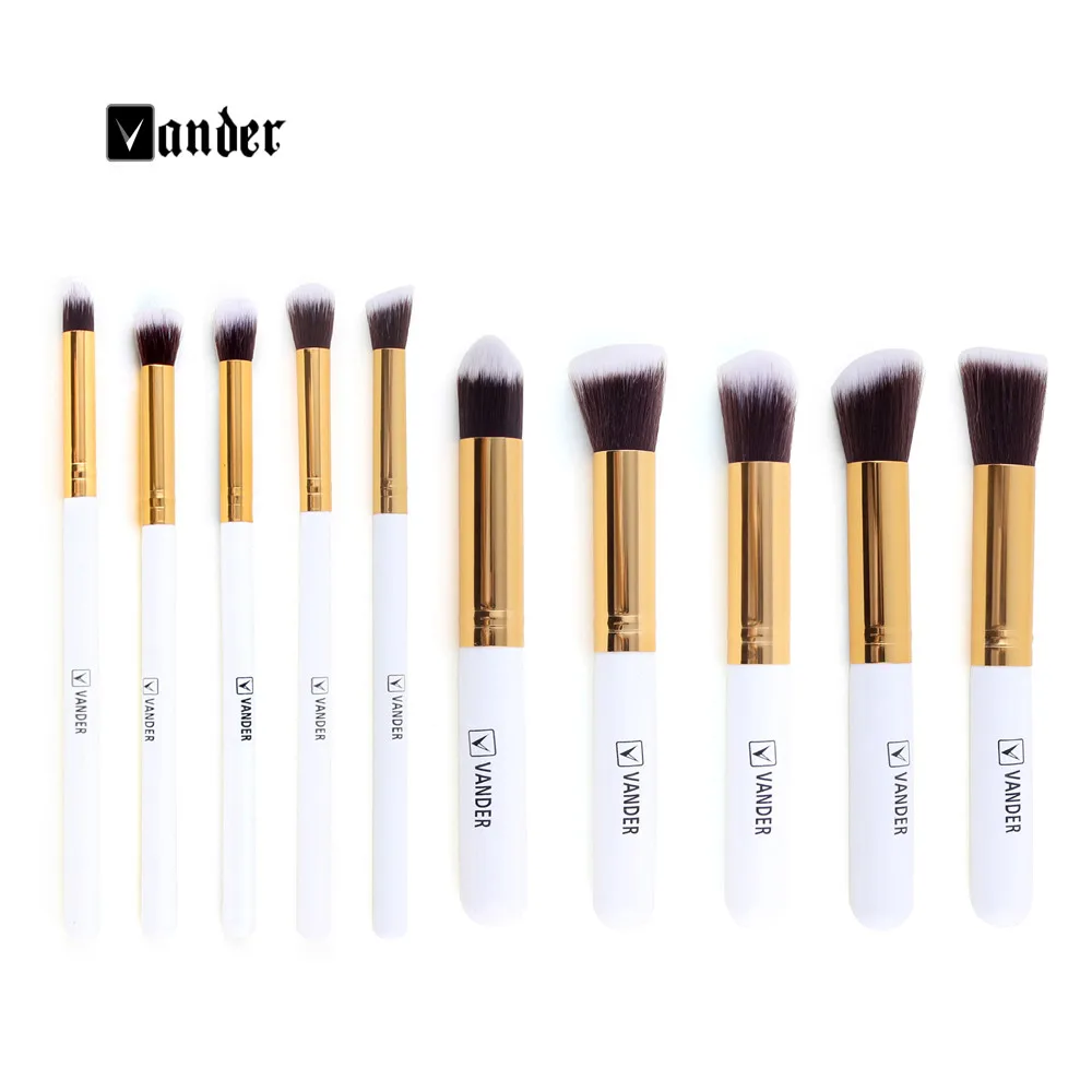 10pcs Full Set Makeup Brush Kit Superior Professional Soft Cosmetic Make-up Brushes Multifunction Toiletry Kit maquiagem (1)