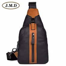 J.M.D натуральная из яловой кожи мужские нагрудные сумки дизайн маленькая сумка-слинг 4007