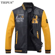 Мужская куртка с вышивкой, бейсбольные куртки из искусственной кожи, приталенная куртка для колледжа, роскошная флисовая кожаная куртка для пилота, casaco masculino