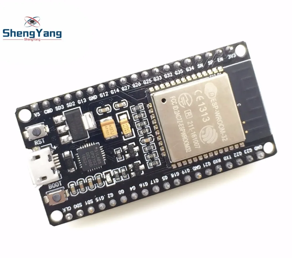 

1pcs ESP32 Development Board WiFi+Bluetooth Ultra-Low Power Consumption Dual Core ESP-32 ESP-32S ESP 32 Similar ESP8266 good