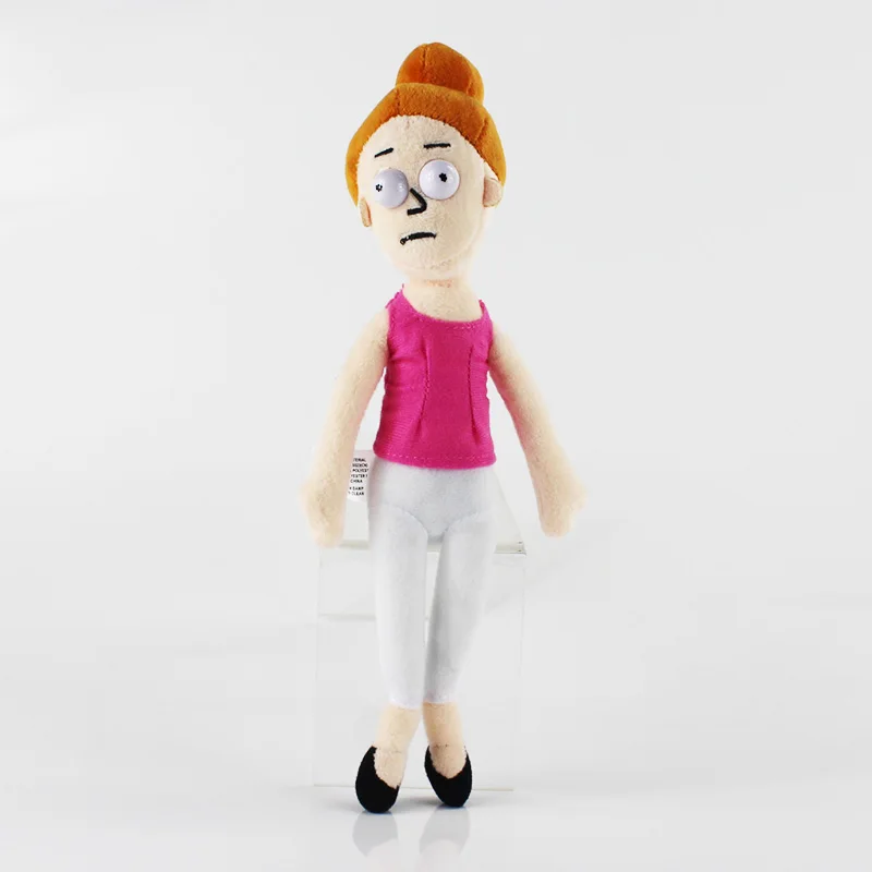 13 стилей новая анимация Рик и Морти плюшевые игрушки Q Mr. Meeseeks плюшевые куклы игрушки для украшения дома - Цвет: summer-30cm