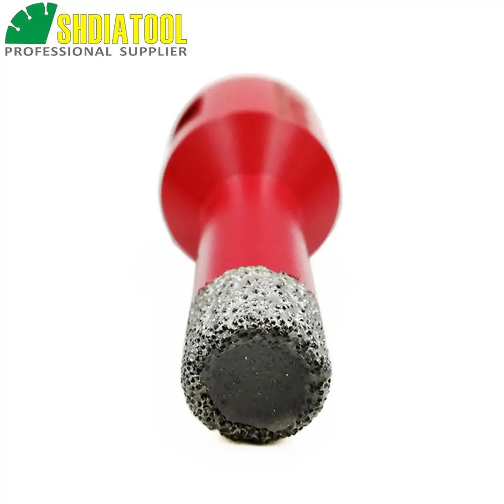 Free -shipping 2pcs  Dia 12mm Vacuum brazed diamond drilling core bits with M14 connection, Dry drilling