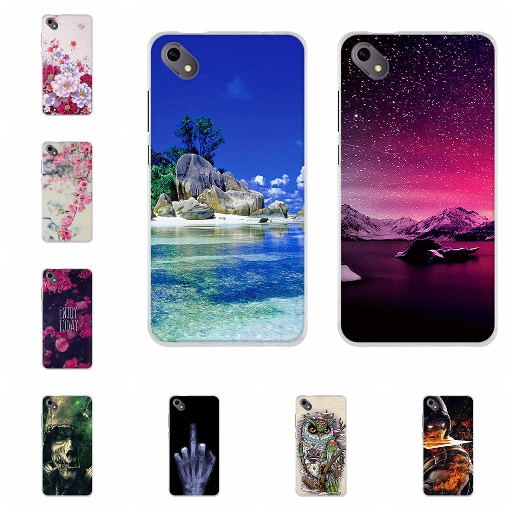 

For BQ S 5035 Velvet Cover Soft TPU For BQ 5035 Velvet BQS-5035 Case Rose Patterned For BQ-5035 Velvet BQ Velvet 5035 Shell Capa