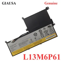 GIAUSA Genuíno L13M6P61 L13S6P61 Bateria Do Portátil Para Lenovo 3ICP4/58/62-2 batteria