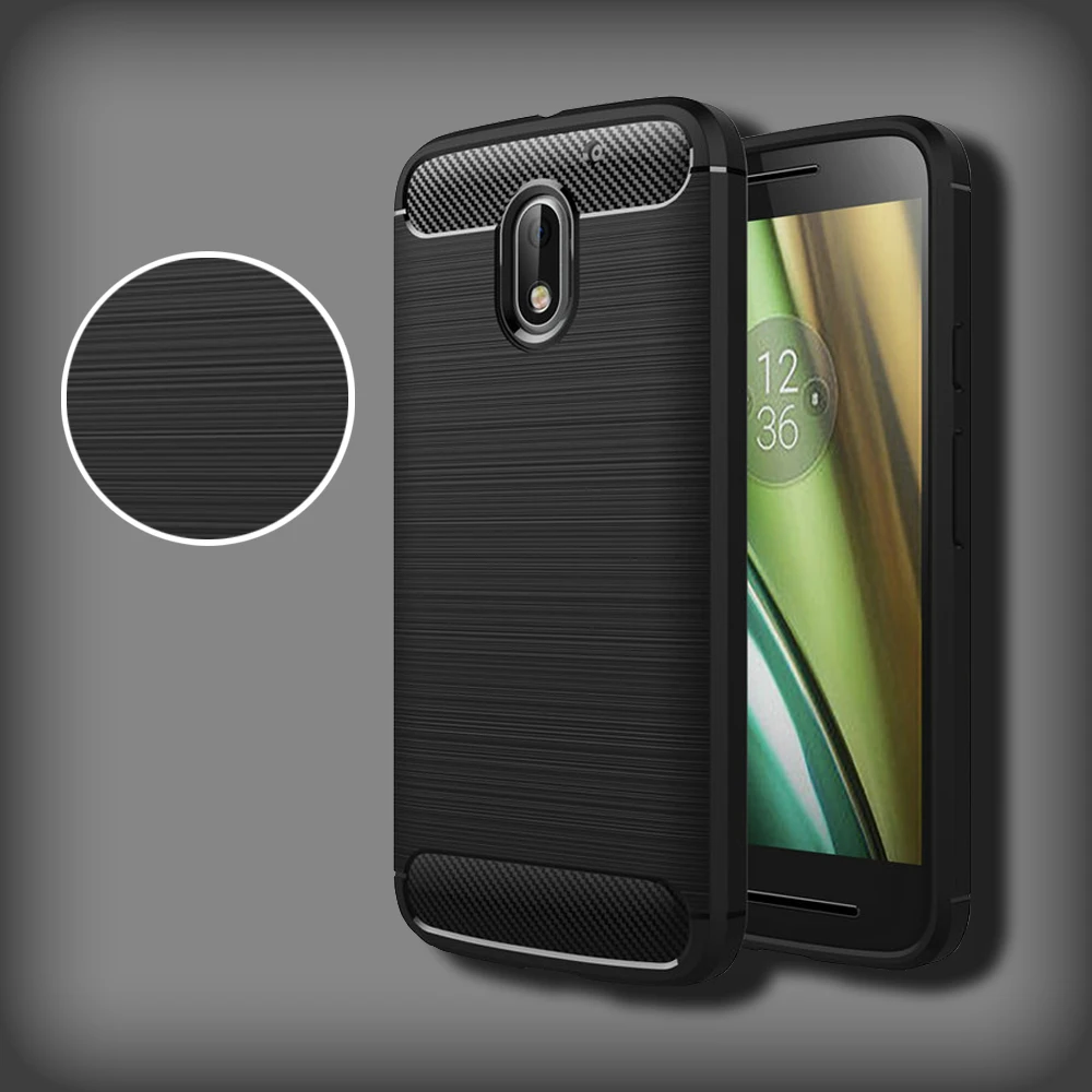 Hot New Anti knock Case For Motorola moto E3 case Soft Silicone TPU