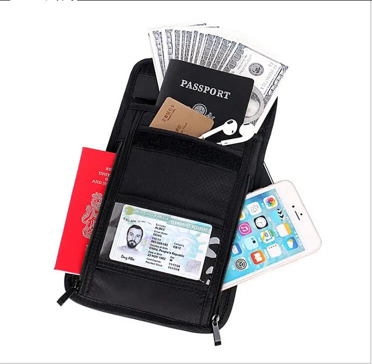 Travel Passport Holder Cover Wallet Credit Card ID Card Cash Package