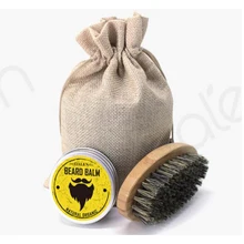 2 шт./компл. борода бальзам разглаживающий увлажняющий Господа воск бороды Уход за лошадьми кондиционер чистый усов, бороды, средства по уходу