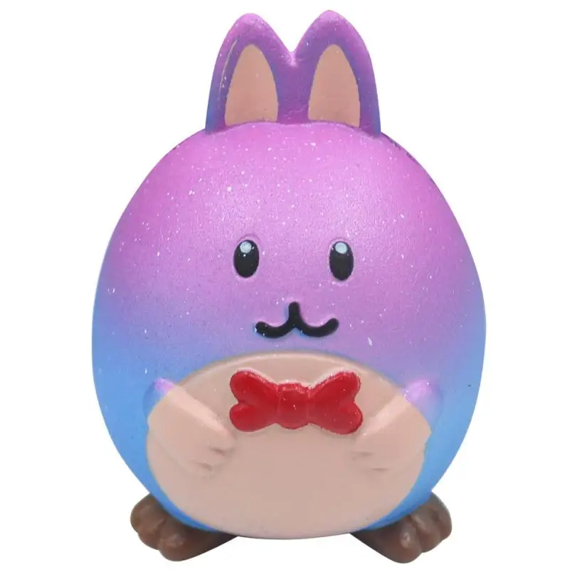 Squishy Kawaii Squishies замедлить рост Джамбо Ароматические милые животные супер красочные кролик Забавные игрушки 30S8430 Перевозка груза падения - Цвет: C