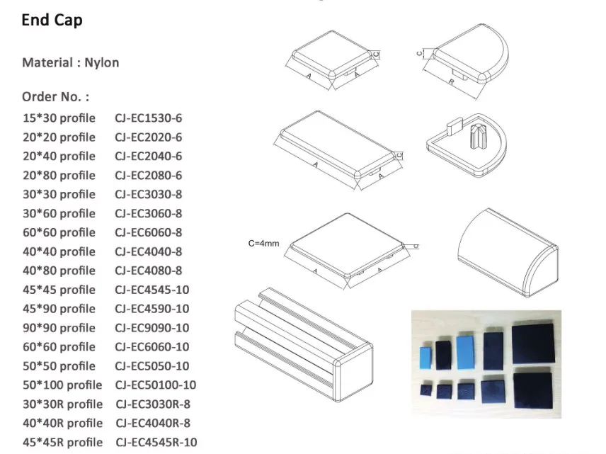 PLASTIC END CAP