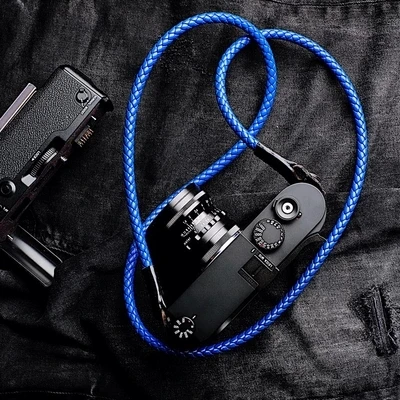 Ручной кожаный шнур для камеры плечевой шейный ремень для беззеркальной цифровой камеры Leica Canon Fuji Nikon Olympus Pentax sony