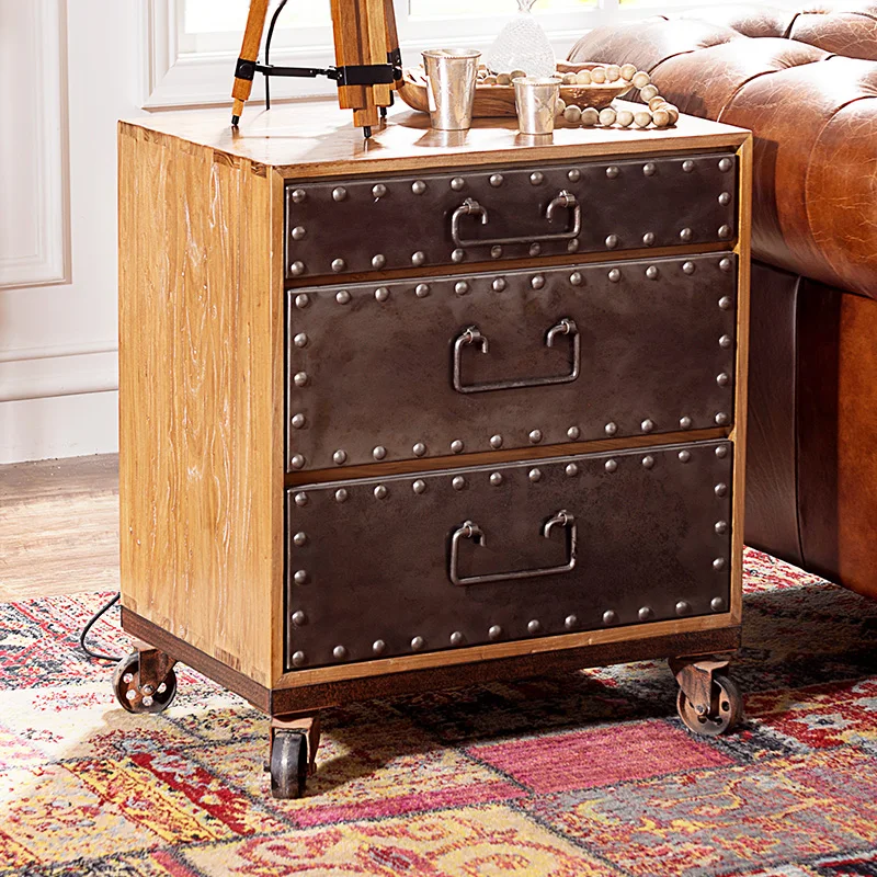 

Odd ranks yield industrial wind Dayton elm wood Haney iron three bedroom nightstand drawer metal paragraph C Qa