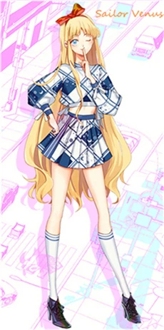 Sailor Venus Косплей японского аниме Сейлор Мун Марс Меркурий Юпитер Венера Косплей Костюм Дата повседневные костюмы Женское платье вечерние костюмы для девочек - Цвет: Sailor Venus