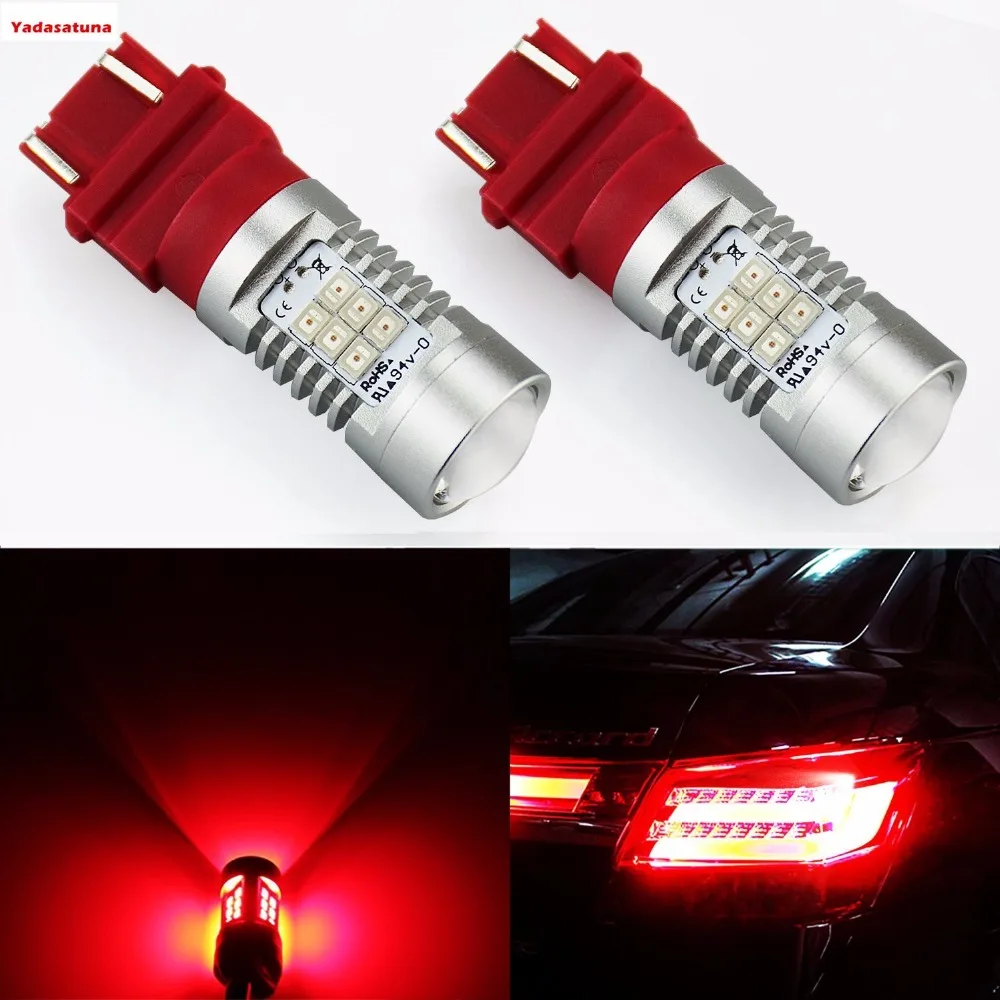 3157 3156 3056 3057 P27/7 Вт усовершенствованная мощность 21 SMD светодиодные лампы для стоп