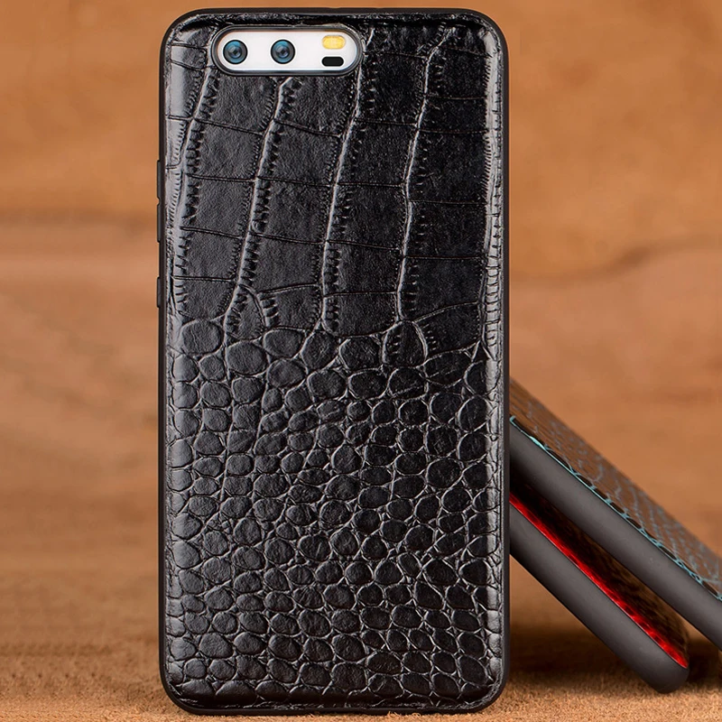 

Business leather crocodile top and bottom full case for For HUAWEI Nova 2s phone case high-end leather leather custom shell