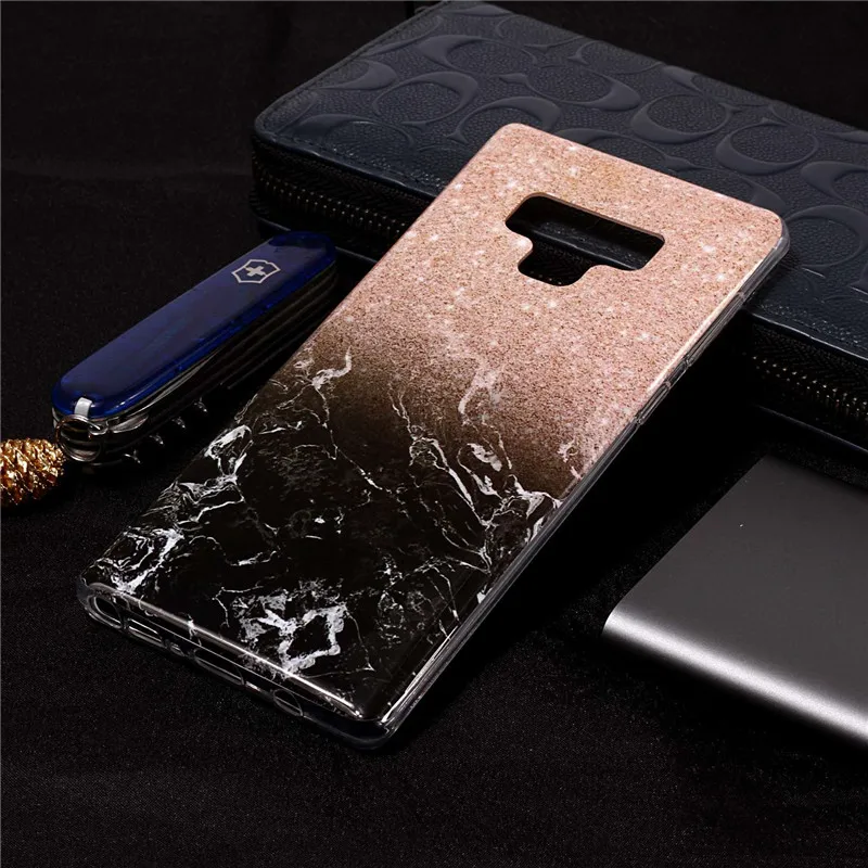 Soft Rubber TPU Silicone Back Phone Case For Samsung Galaxy A9 A7 A8 2018 S8 S9 S10Plus J4Plus J6Plus 2018 Note9 Cover Bag Case (1)
