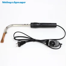 110 В Электрический инструмент для пайки металла канал письмо делая 120 Вт термоконтроль сварочный аппарат