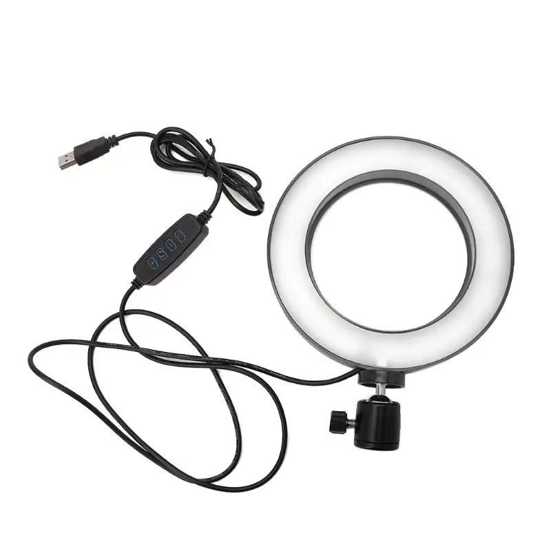 

5W Dimmable LED Light Fluorescent Flash Lamp Ring Camera Photo Video Photography Studio Makeup Beauty Selfie