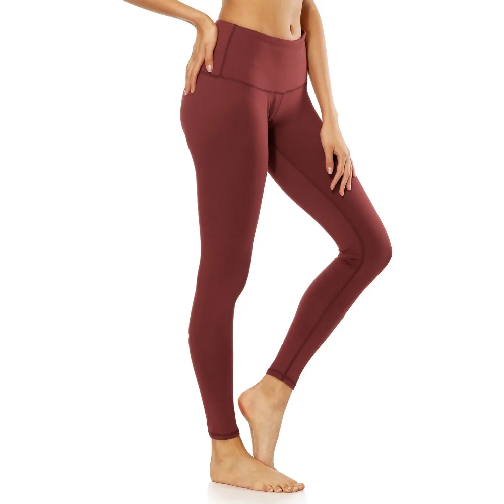 Plus Size Squat Proof Hip Up Yoga Fitness Leggings with Pocket High