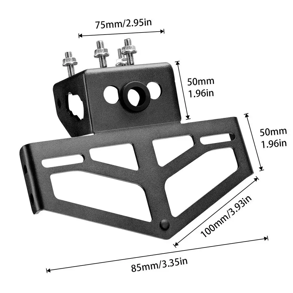 KEMiMOTO держатель номерного знака для KAWASAKI NINJA 400 250 650 Мотоциклетные аксессуары крыло выпрямительный кронштейн