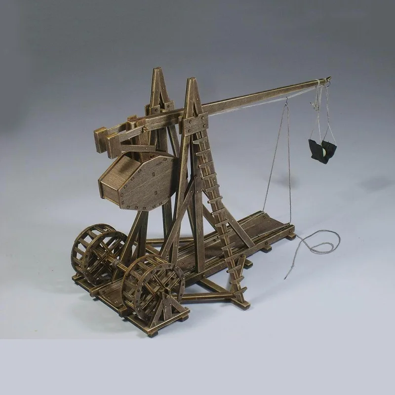 Классические древние колесницы Эра империй модельные наборы Trebuchet-тяжелая катапульта модель для детей игрушки подарок