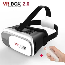 VR BOX 2.0 Google VR Glasses Virtual Reality 3D Glass Video Cardboard Headset Helmet For 4.0 – 6.0 inch Mobile Phone bluetooth