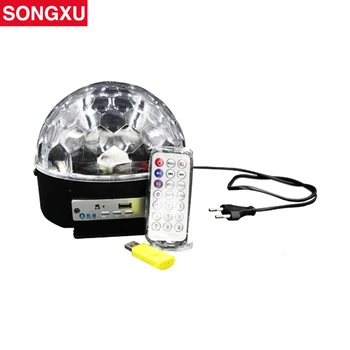 

SONGXU Digital LED RGB Crystal Magic Ball Effect Light Disco DJ Stage Light for Disco Ballroom KTV Bar Club Party/SX-EL002
