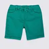 solid green shorts
