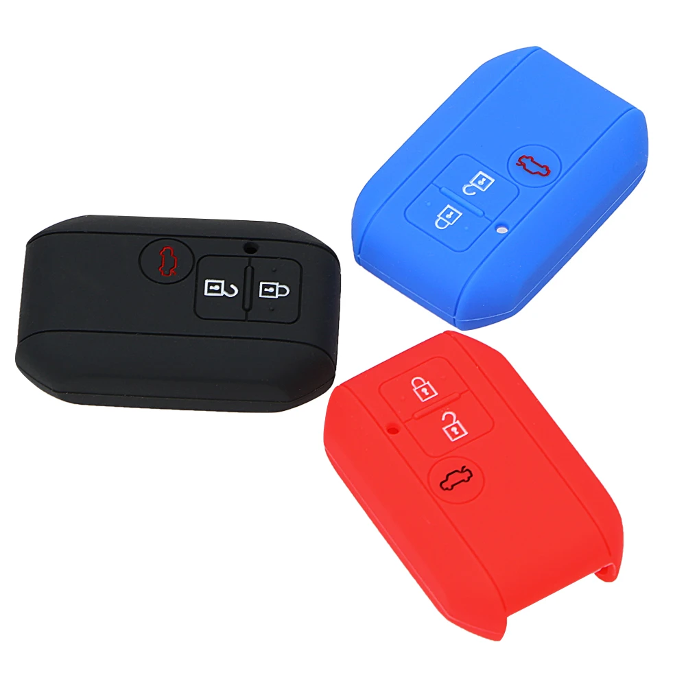 Car Key Case Cover Silicone Auto Accessories Key Protect Bag Key Shell