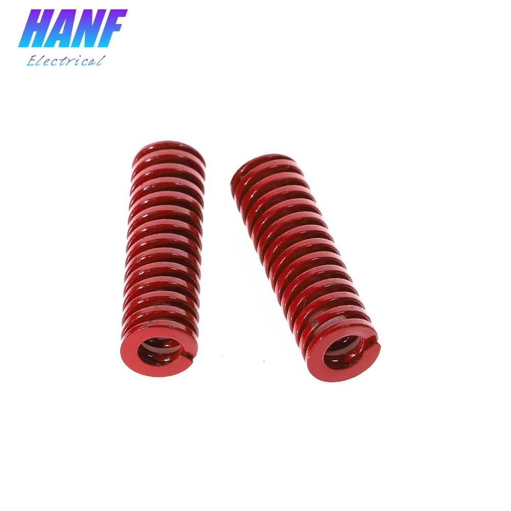 

2pcs Red medium press compression spring loading die mold 16mm x 8mm x 50mm