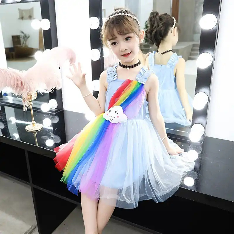 Cute boy wearing girl clothes Clearance