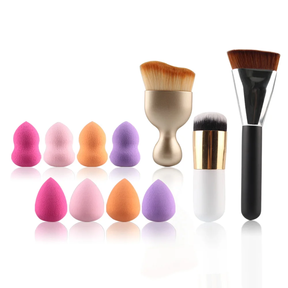 

2016 New Arrival Professional 5PCS Cosmetic Makeup Brush Sponge Foundation Makeup Brush Powder Puff Brush