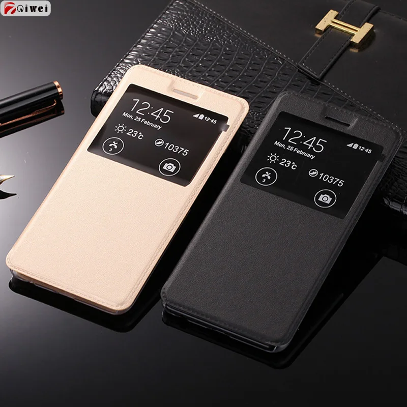 

For Xiaomi Redmi Note 6 Pro Case 6.26" View Window Leather Case Flip Cover For Xiaomi Redmi Note6 Pro Case Note 6 6Pro Capa Caso