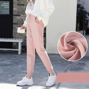 

Spring Sports Pants Womens Plus Size XXL Loose Casual Womens Trousers Korean Boyfriend Slim Harem Pants Femme Summer A378